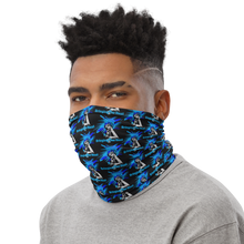 Load image into Gallery viewer, Heat Blue Adult Male Neck Gaiter
