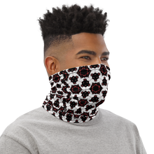 Load image into Gallery viewer, Kings Castle Red/Black Adult Male Neck Gaiter