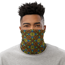 Load image into Gallery viewer, Cross Roads Brown/Yellow Adult Male Neck Gaiter