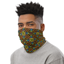 Load image into Gallery viewer, Cross Roads Brown/Yellow Adult Male Neck Gaiter
