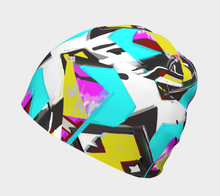 Load image into Gallery viewer, Maze Yellow Multi Female Fitted Beanie in Adult, Youth, Baby