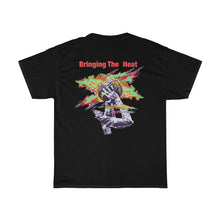 Load image into Gallery viewer, Heat Green/Red Multi Adult Male Heavy Cotton Tee in 11 Colors