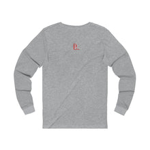 Load image into Gallery viewer, Phylgood Blue Adult Female Jersey Long Sleeve Tee in Black, Dark Grey Heather, Red, Black Heather, Heather Forest, Cardinal, Athletic Heather
