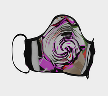 Load image into Gallery viewer, Paint Pink Multi Female Face Mask in Adult, Youth