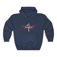 Load image into Gallery viewer, Phylgood Adult Male Heavy Blend™ Hooded Sweatshirt in Sport Grey, Black, Forest Green, Royal, Navy, Purple