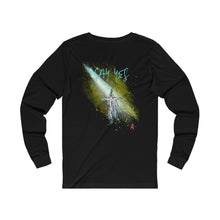 Load image into Gallery viewer, Say Yes Adult Female Jersey Long Sleeve Tee in White, Black, Athletic Heather, Dark Grey Heather, Red