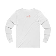 Load image into Gallery viewer, When He Is Ready Adult Female Jersey Long Sleeve Tee in White, Black, Dark Grey, Dark Grey Heather, Navy, Cardinal
