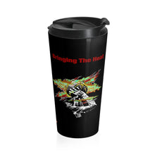 Load image into Gallery viewer, Heat Red Stainless Steel 15oz Travel Mug