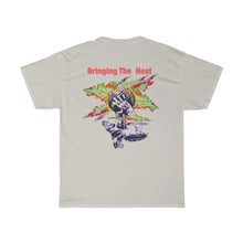 Load image into Gallery viewer, Heat Green/Red Multi Adult Male Heavy Cotton Tee in 11 Colors