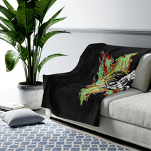 Load image into Gallery viewer, Heat Red Velveteen Plush Blanket in 30”x40”, 50”x60”, 60”x80”