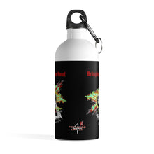 Load image into Gallery viewer, Heat Red Stainless Steel 14oz Water Bottle