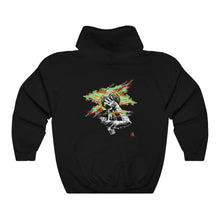 Load image into Gallery viewer, Heat Red Adult Male Heavy Blend™ Hooded Sweatshirt in Black, Gold, Charcoal, Forest Green, Dark Heather, Navy, Purple, Royal, Sport Grey, White