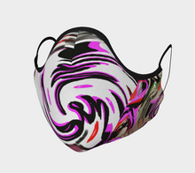 Load image into Gallery viewer, Paint Pink Multi Female Face Mask in Adult, Youth