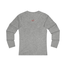 Load image into Gallery viewer, I Got You Adult Female Fitted Long Sleeve Tee in White, Black, Sport Grey, Navy, Red