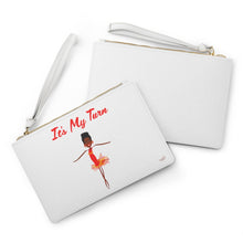 Load image into Gallery viewer, Red It’s My Turn Clutch Bag