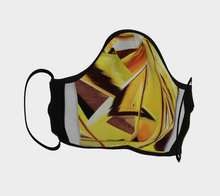 Load image into Gallery viewer, Bold Gold Male, Female Face Mask in Adult, Youth