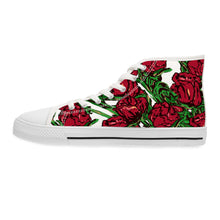 Load image into Gallery viewer, Rose Bud Women&#39;s High Top Sneakers
