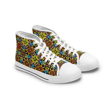 Load image into Gallery viewer, Stained Glass Women&#39;s High Top Sneakers

