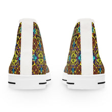 Load image into Gallery viewer, Stained Glass Women&#39;s High Top Sneakers
