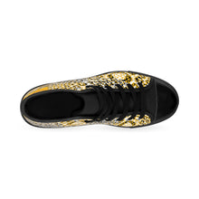 Load image into Gallery viewer, High-top Sneakers Yellow Leopard Adult Female
