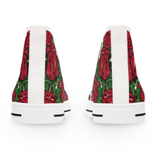 Load image into Gallery viewer, Rose Bud Women&#39;s High Top Sneakers

