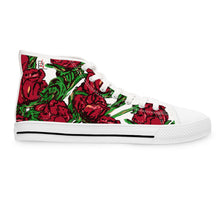 Load image into Gallery viewer, Rose Bud Women&#39;s High Top Sneakers
