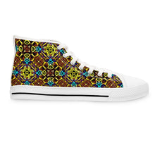 Load image into Gallery viewer, Stained Glass Women&#39;s High Top Sneakers
