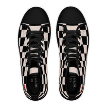 Load image into Gallery viewer, Black Mix Women&#39;s High Top Sneakers
