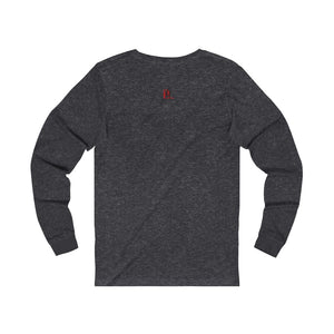 The Promise Adult Male Jersey Long Sleeve Tee in Black, Athletic Heather, Dark Grey Heather