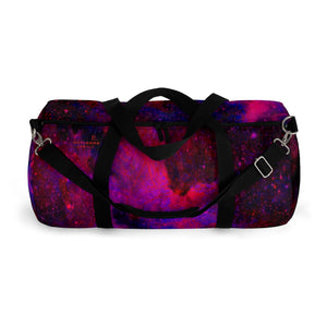 Black Cosmic Storm Duffel Bag (2 Sizes)