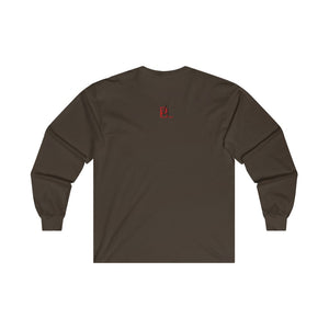 Black My Favorite Color Adult Male Ultra Cotton Long Sleeve Tee in White, Gold, Sport Grey, Dark Chocolate, Ash, Carolina Blue, Royal, Purple