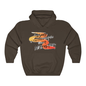 Coming Attraction Adult Female Heavy Blend™ Hooded Sweatshirt in Gold, Dark Chocolate, Forest Green, Military Green, Dark Heather, Irish Green, Purple, Red, Royal, Sport Grey, White