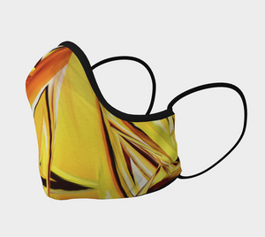 Bold Gold Male, Female Face Mask in Adult, Youth