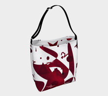 Load image into Gallery viewer, Soloist Maroon/White Adult Female Day Tote Bag
