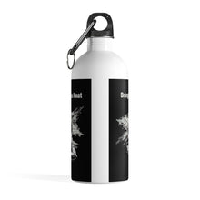 Load image into Gallery viewer, Heat Black/White Stainless Steel 14 oz Water Bottle
