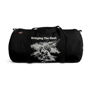 Heat Black/White Bring It Adult Male Duffel Bag in Small, Large