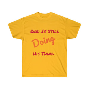 God Is Adult Female Ultra Cotton Tee In 7 Colors