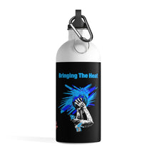 Load image into Gallery viewer, Heat Blue Stainless Steel 14oz Water Bottle
