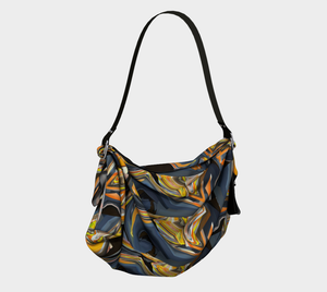 Go Go Blue Multi Adult Female Origami Tote Bag in 18”, 33”