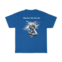Load image into Gallery viewer, You’re Hot Grey Adult Male Heavy Cotton Tee in 10 Colors
