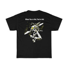 Load image into Gallery viewer, You’re Hot Yellow/Black Adult Male Heavy Cotton Tee in 11 Colors
