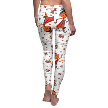 Load image into Gallery viewer, Chocolate Baby Girl Adult Female Casual Leggings with White Background
