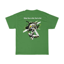 Load image into Gallery viewer, You’re Hot Yellow/Black Adult Male Heavy Cotton Tee in 11 Colors

