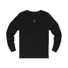 Load image into Gallery viewer, Phylgood Blue Adult Female Jersey Long Sleeve Tee in Black, Dark Grey Heather, Red, Black Heather, Heather Forest, Cardinal, Athletic Heather
