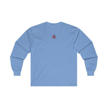 Load image into Gallery viewer, Black My Favorite Color Adult Male Ultra Cotton Long Sleeve Tee in White, Gold, Sport Grey, Dark Chocolate, Ash, Carolina Blue, Royal, Purple
