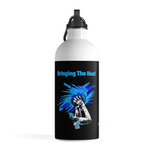 Load image into Gallery viewer, Heat Blue Stainless Steel 14oz Water Bottle
