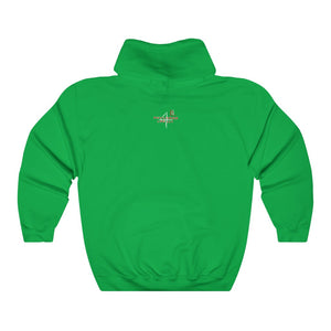 Crown Adult Female Heavy Blend™ Hooded Sweatshirt in Red, Gold, Light Pink, Dark Chocolate, Forest Green, Military Green, Carolina Blue, Heliconia, Irish Green, Maroon, Purple, Royal, Spot Grey, Black, Orange