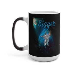 Bigger White Color Changing Mug in 11oz, 15oz