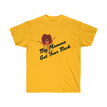 Load image into Gallery viewer, Big Momma Got Your Back Adult Female Ultra Cotton Tee in 6 Colors
