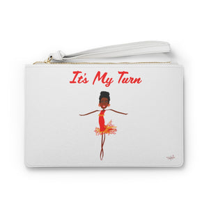 Red It’s My Turn Clutch Bag